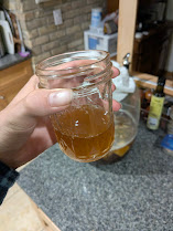 tepache in glass